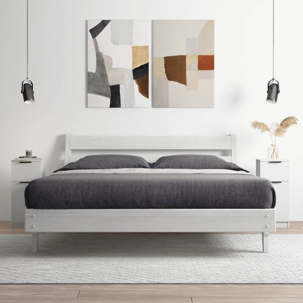 vidaXL Komode 2 kom bijele 30 x 30 x 70 cm od konstruiranog drva