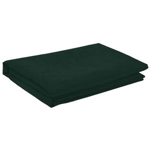 vidaXL Tkanina za stol Pravokutni Tamnozelena 140 x 200 cm