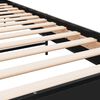 vidaXL Okvir za krevet crni 75 x 190 cm od konstruirano drvo i metal
