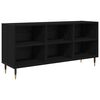 vidaXL TV ormar 103,5 x 30 x 50 cm Crni hrast Konstruirano drvo