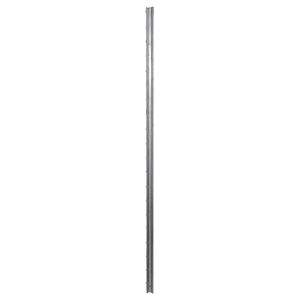 vidaXL Stup za ogradu 10 pcs Srebrno 200 cm Čelik