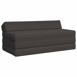 vidaXL Sofa na razvlačenje Tamnosiva 120 x 60 x 49 cm Tkanina