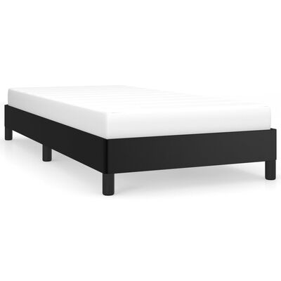 vidaXL Okvir za krevet crni 80 x 200 cm od umjetne kože