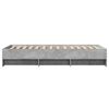 vidaXL Okvir kreveta boja betona 90x200 cm od konstruiranog drva
