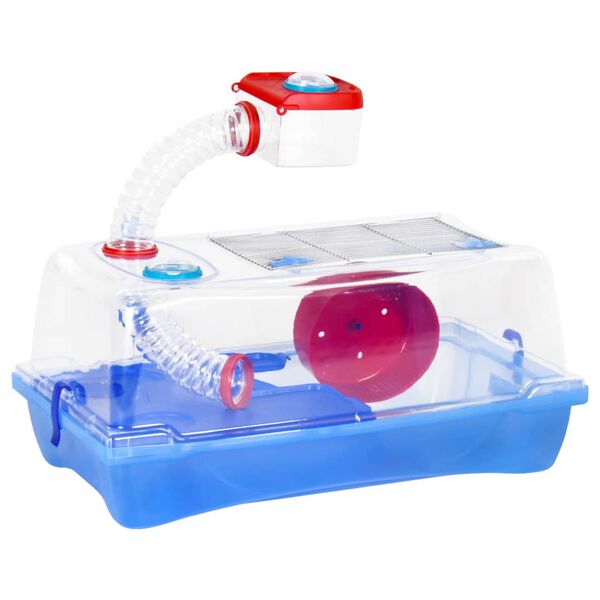 vidaXL Kavez za hrčke plavi 57 x 33 x 26 cm od polipropilena