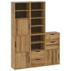 vidaXL Bočni ormarići 5 kom ODDA 40x24x79 cm puno drvo bor