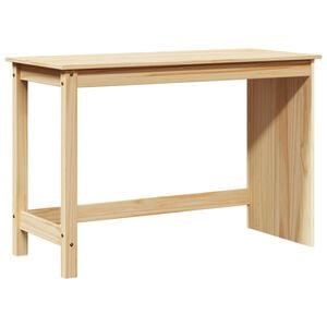 vidaXL Stol Smeđa 112 x 50 x 75 cm Čvrsto borovo drvo