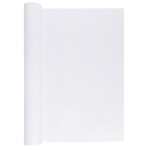 vidaXL Balkonski zaslon bijeli 400 x 90 cm od poliratana