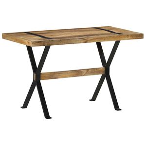 vidaXL Blagovaonski stol 120 x 60 x 76 cm od grubog drva manga