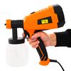 vidaXL Električni pištolj za prskanje boje s 3 mlaznice 500 W 800 ml