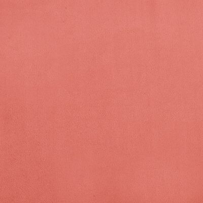 vidaXL Tabure ružičasti 45x29,5x35 cm baršunasti