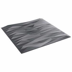 vidaXL Zidne panele 48 pcs Siva od kamena 50 x 50 cm XPS pjena