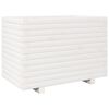 vidaXL Vrtna sadilica bijela 70x40x49,5 cm od masivne borovine