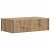 vidaXL Stolna montirana na zid 59 x 34,5 x 17 cm Konstruirano drvo