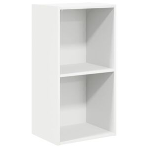 vidaXL Polica za knjige bijela 40x30x76,5 cm izrađeno drvo