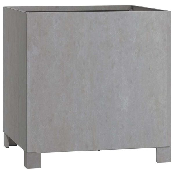 vidaXL Sadilica s nogama boja hrđe 40 x 40 x 40 cm od čelika COR-TEN