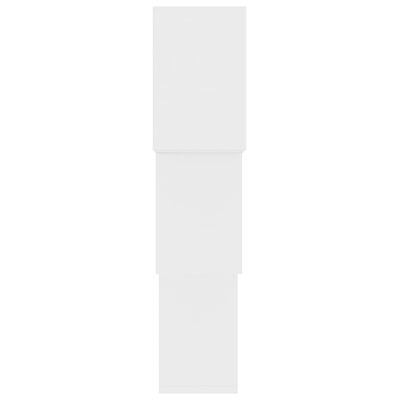 vidaXL Kockaste zidne police bijele 68x15x68 cm od iverice
