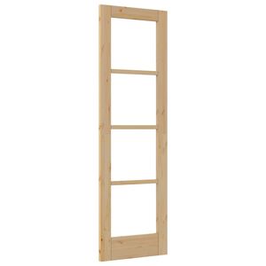 vidaXL Unutarnja vrata ORKDAL Smeđa 61 x 198,5 cm