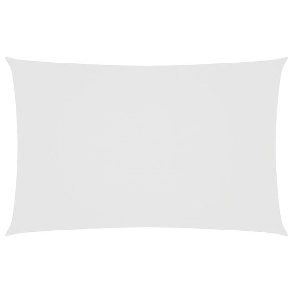 vidaXL Jedro protiv sunca od tkanine Oxford pravokutno 5 x 8 m bijelo
