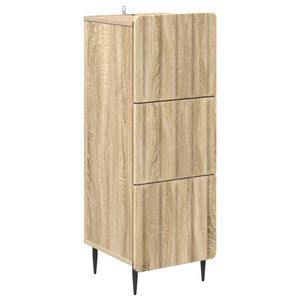 vidaXL Ormar s ladicama 33 x 34,5 x 92 cm Konstruirano drvo