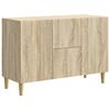 vidaXL Kreveta Hrast sonoma 89 x 34,5 x 60 cm Konstruirano drvo