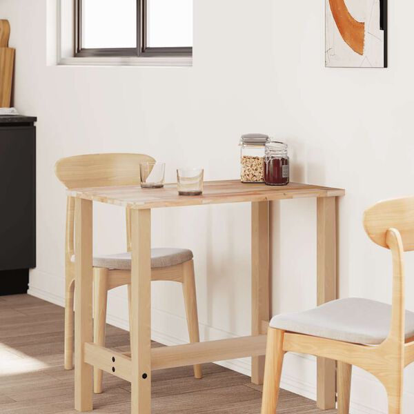 vidaXL Stolna ploča 80 x 60 x 2 cm pravokutna od masivnog drva bagrema