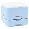 vidaXL Kamperski WC Svijetloplava i bijela 41,5 x 36,5 x 30 cm