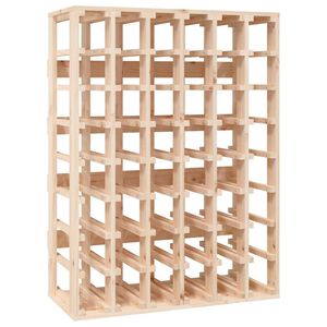 vidaXL Stalak za vino 70 x 33 x 94 m od masivne borovine
