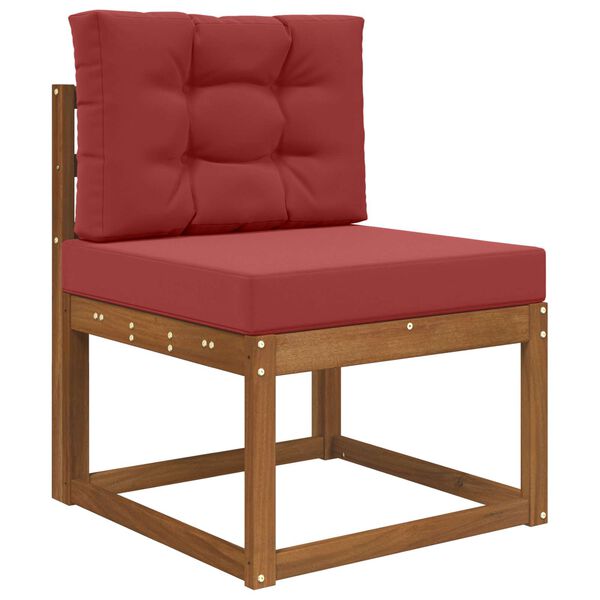 vidaXL Jastuk za vanjsku sofU 2 pcs boja crnog vina Poliester