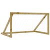 vidaXL Nogometni gol s mrežom 160x80x100 cm od impregnirane borovine