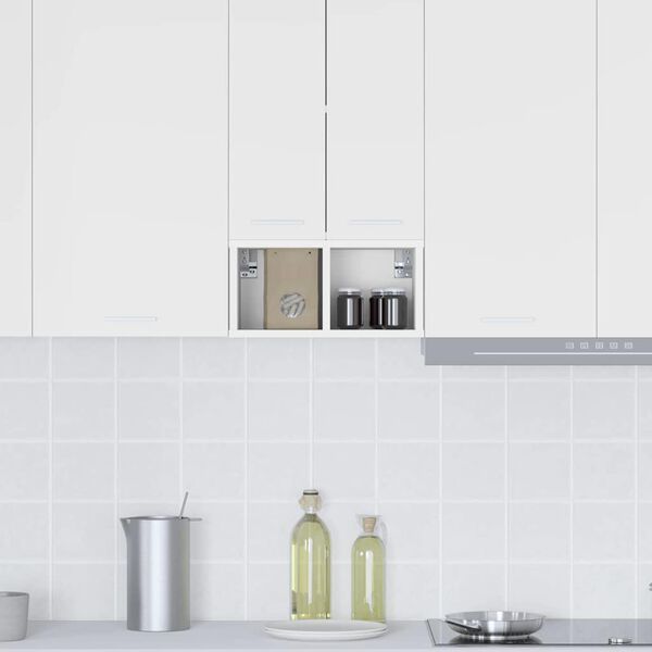 vidaXL Viseći ormarić Bijelo 20 x 29,5 x 40 cm Konstruirano drvo