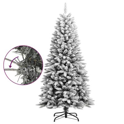vidaXL Umjetno božićno drvce sa snijegom 120 cm PVC i PE