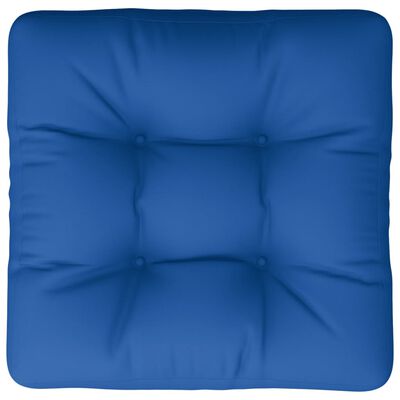 vidaXL Jastuk za palete kraljevsko plavi 58 x 58 x 10 cm od tkanine