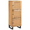 vidaXL Highboard Smeđa 40 x 33 x 110 cm Čvrsto drvo manga
