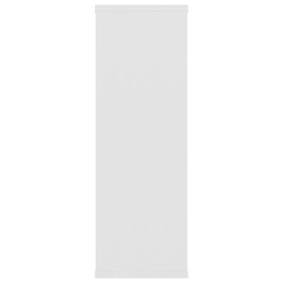 vidaXL Zidne police bijele 104 x 20 x 58,5 cm od iverice