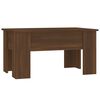 vidaXL Stolić za kavu smeđi hrast 79 x 49 x 41 cm konstruirano drvo
