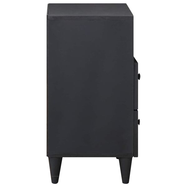 vidaXL Noćni ormarić Šareni 50 x 33 x 60 cm Čvrsto drvo manga