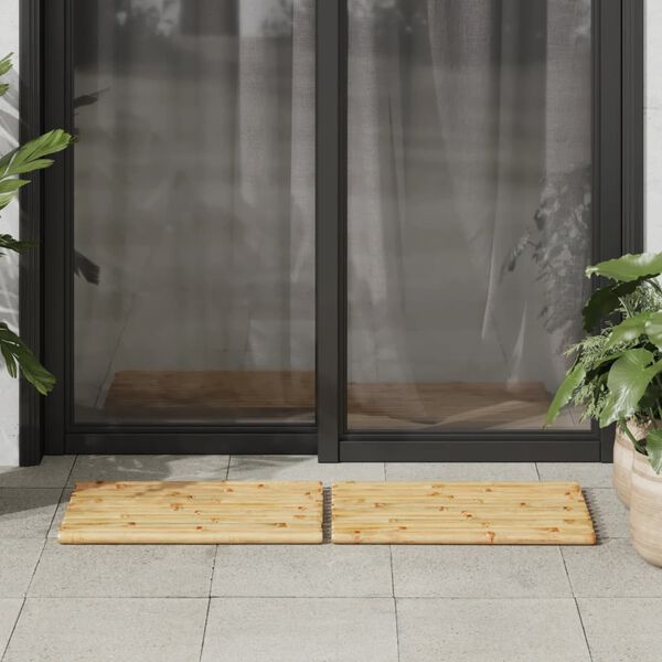 vidaXL Prostirke za kadu 2 kom 50 x 35 cm od bambusa