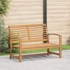 vidaXL klupa Smeđa 110 x 65 x 76,5 cm Čvrsto teak drvo