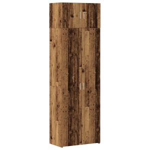 vidaXL Ormarić za pohranu 2 kom. Staro drvo 70 x 42,5 x 185 cm