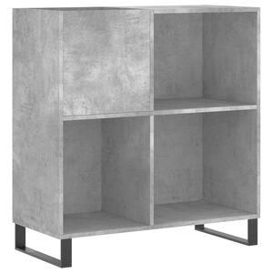 vidaXL Ormarić za ploče boja betona 84,5x38x89 cm konstruirano drvo
