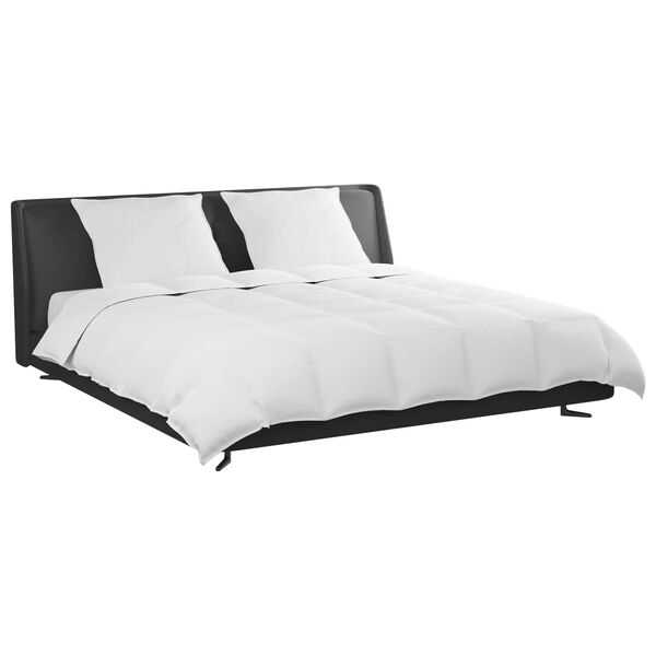 vidaXL Set deka s jastukom 3 pcs Bijelo Perje