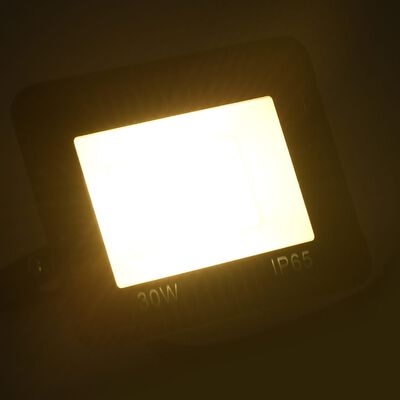 vidaXL LED reflektor 30 W topli bijeli
