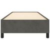 vidaXL Okvir za krevet bez madraca tamnosivi 90x190 cm bar&scaron;unasti