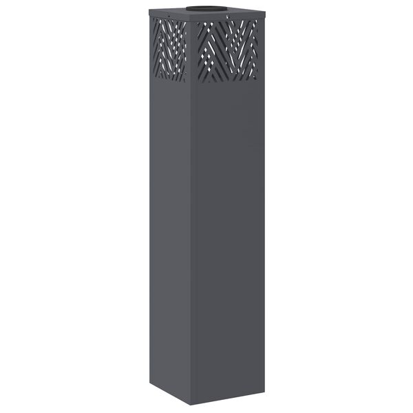 vidaXL Solarna LED svjetlost za stazu 2 pcs Antracit