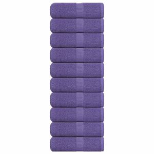 vidaXL Ručnici za pranje FROGN 10 kom ljubičaste 30x30 cm 360 g/m&sup2;