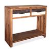 vidaXL Konzolni stol od masivnog bagremovog drva 86 x 30 x 75 cm