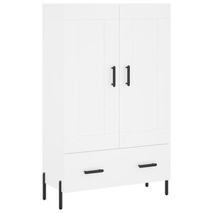 vidaXL Visoka komoda bijela 69,5 x 31 x 115 cm od konstruiranog drva