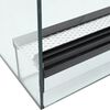 vidaXL Terarij s pohranom *Transparent*an 80 x 40 x 40 cm Stakl