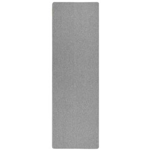 vidaXL Tepih trkač Svijetlo siva 80 x 500 cm 100% Polipropilen